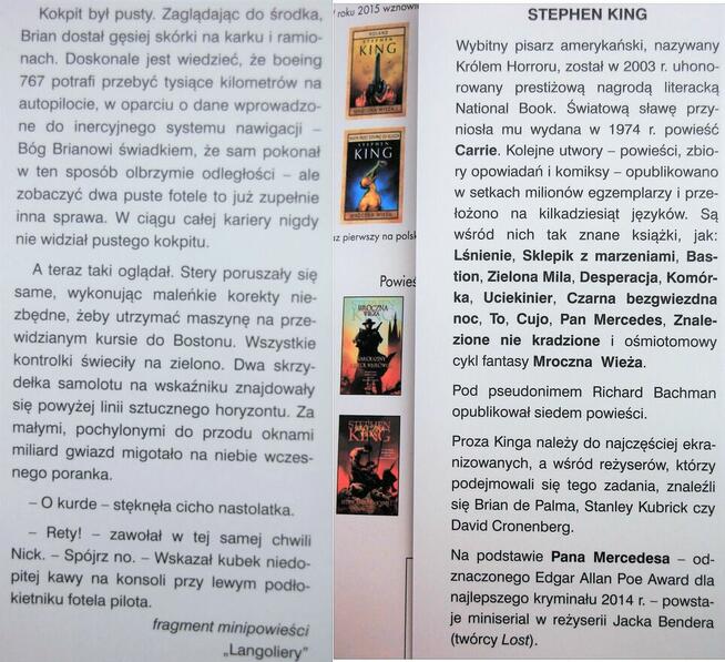 Cztery po północy, Stephen King, horror, thriller