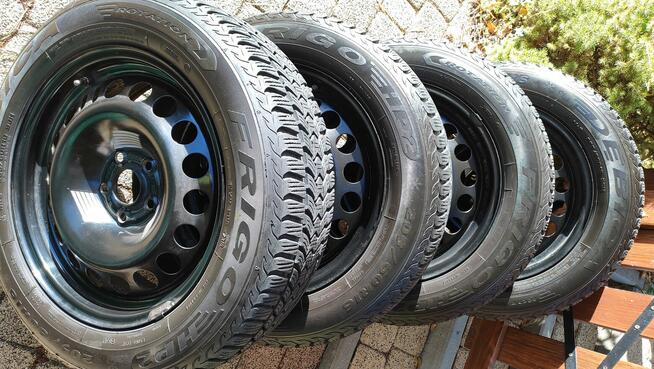Felgi stalowe 16” z oponami zimowymi + czujniki OPEL ASTRA J