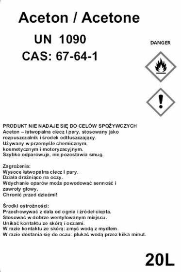 Aceton / Acetone CAS 67-64-1