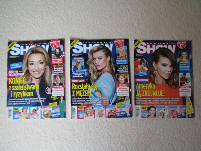 Magazyn SHOW – dwutygodnik 2015 – 2017r.