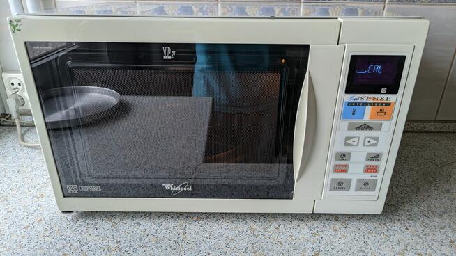 Mikrofalówka Whirlpool AVM 918/WP/WH sprawna 6 zmysł Grill