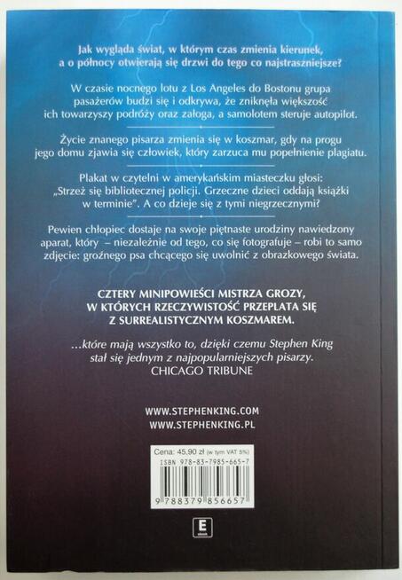 Cztery po północy, Stephen King, horror, thriller