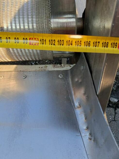 Taśmociąg spożywczy 6,7 m x 1,1 m | przenośnik taśmowy