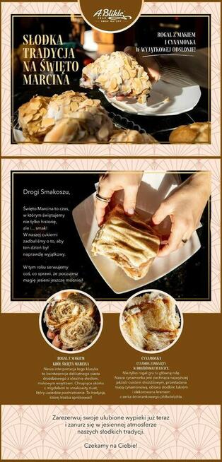 Rogale z białym makiem