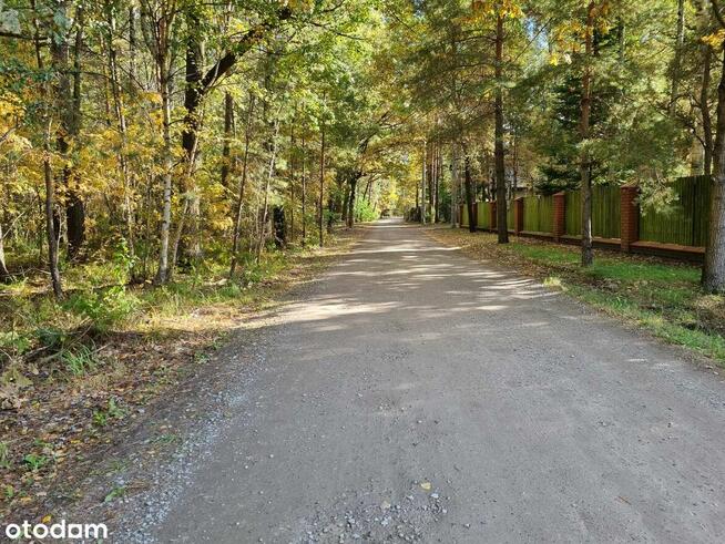 Duża działka budowlana przy lesie z WZ, woda, prąd