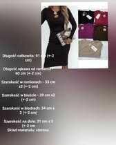 sukienka długa z złotym kwiatkiem