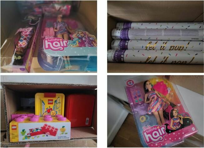 Syndyk sprzeda towary handlowe (różnego rodzaju zabawki)