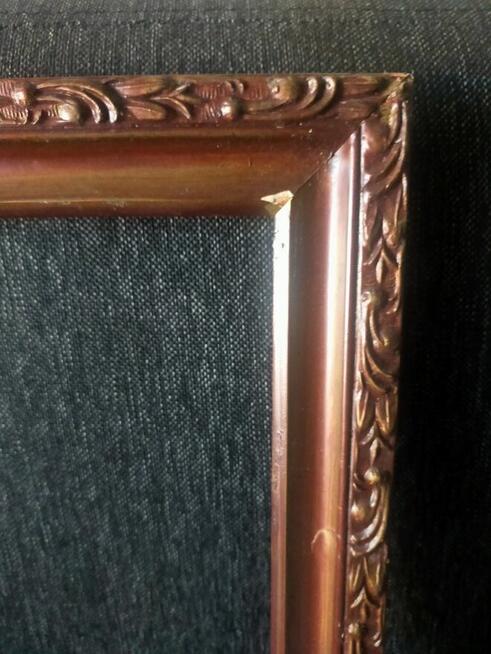 Stara , drewniana rama do obrazów