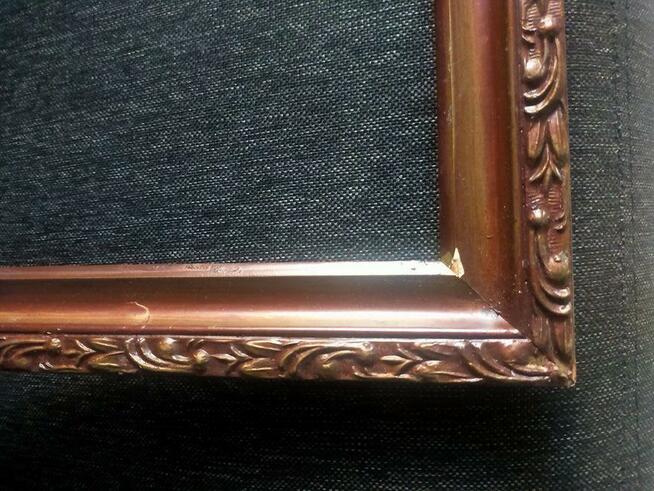 Stara , drewniana rama do obrazów