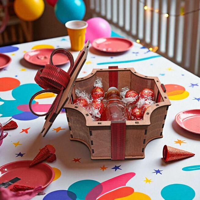 Ozdobne Drewniane Pudełko