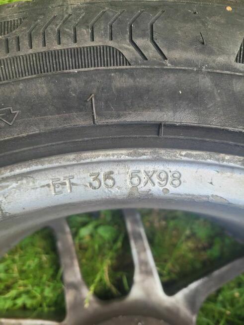 Alufelgi z oponami 17