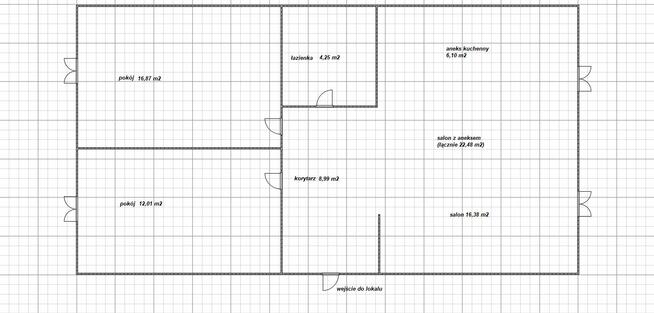 Konin ul. Energetyka - mieszkanie na sprzedaż; PARTER