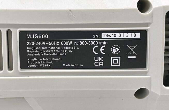 Wyrzynarka z funkcją podrzynania MacAllister 600 W