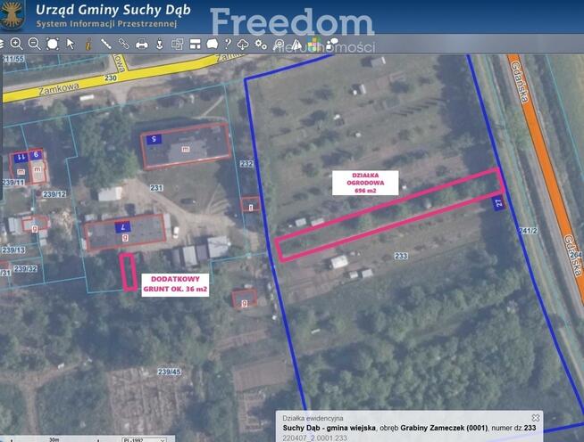 Przytulne „M” z dużą działką obok bloku !