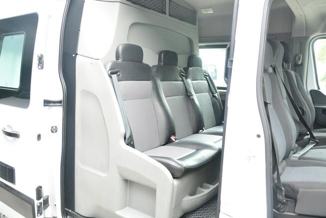 Renault Master średniak 6 osobowy brygadówka doka pełna opcja 130KM