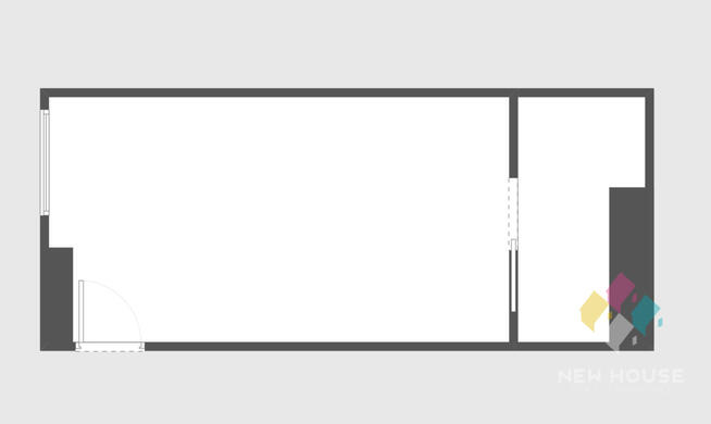 Centrum, po remoncie, parter, witryna