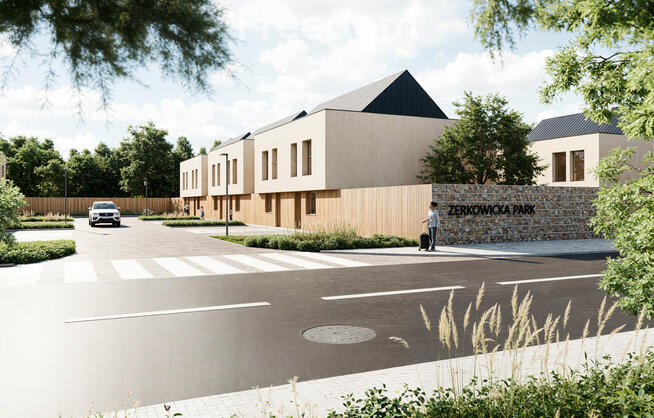 Nowy dom na kameralnym osiedlu w Opolu.