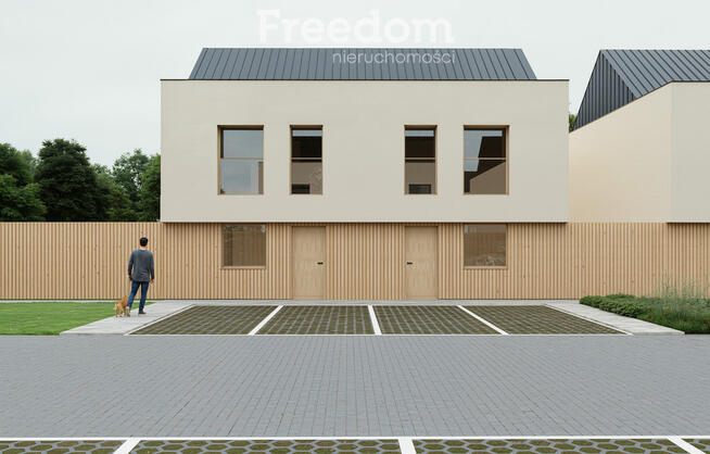 Nowy dom na kameralnym osiedlu w Opolu.