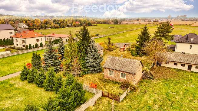 Zabudowana działka z potencjałem.