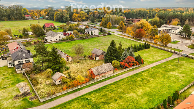 Zabudowana działka z potencjałem.
