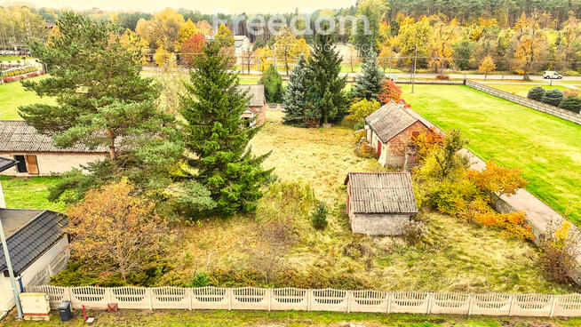 Zabudowana działka z potencjałem.
