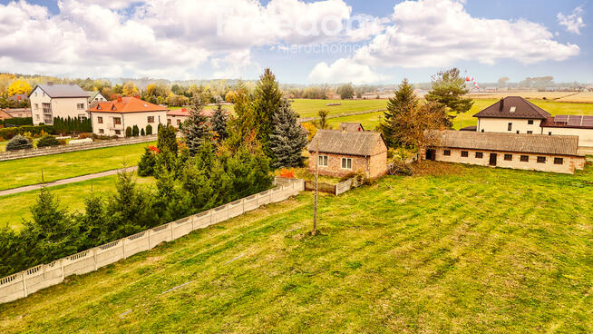 Zabudowana działka z potencjałem.