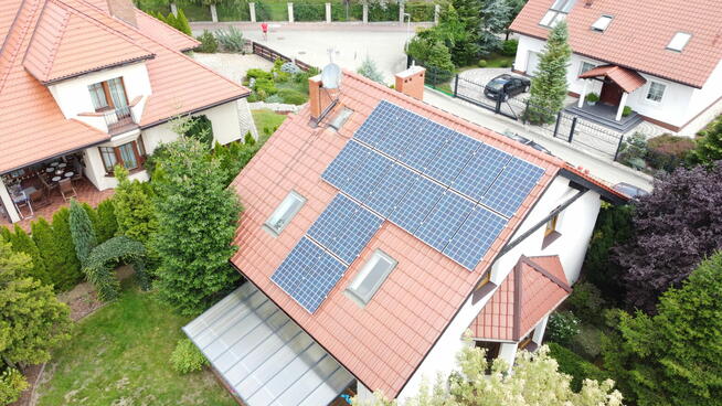 Fotowoltaika 10kW, magazyn energii 15,36kWh, Deye hybryda 12