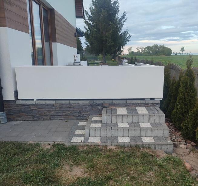 KM-TermoDonice. Donica.Tynk strukturalny baranek. Transport