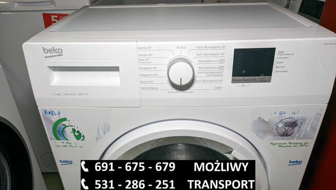 Pralka automatyczna Beko - slim 41,5 cm, wsad 6 kg, 1400obr.