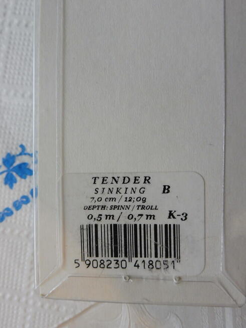 Dorado Tender 7cm 12g, tonący, kolor B