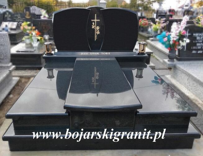 Nagrobki granitowe / Kamieniarstwo nagrobkowe / Pomniki