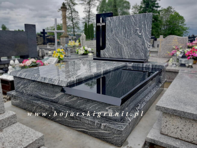 Nagrobki granitowe / Kamieniarstwo nagrobkowe / Pomniki