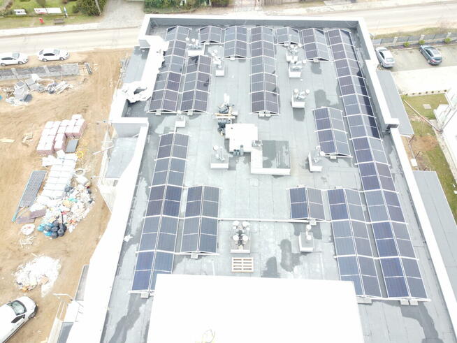 Fotowoltaika 10kW, magazyn energii 15,36kWh, Deye hybryda 12