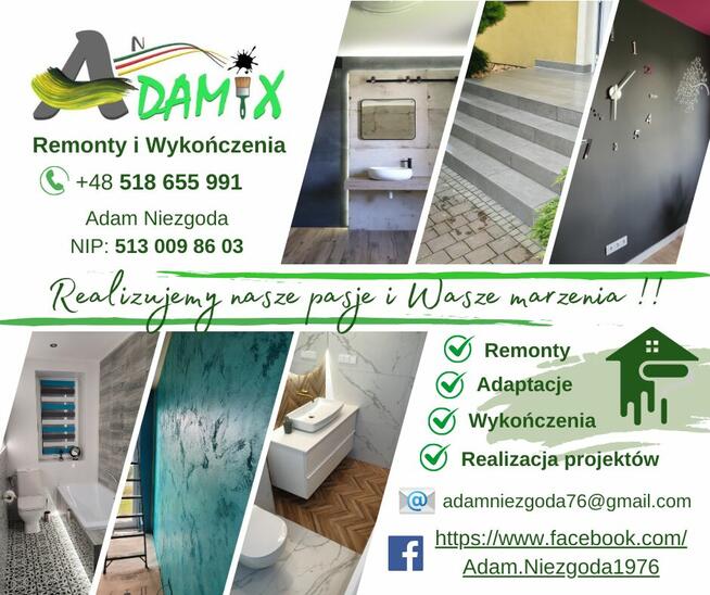 Pracownik prac WYKONCZENIOWYCH