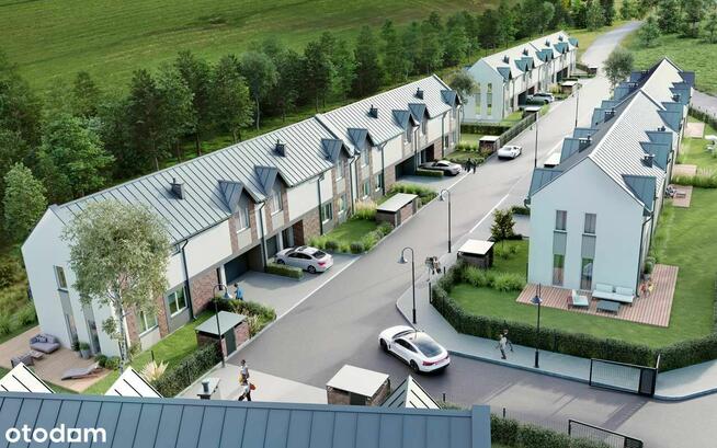 Bliźniak 144 m2, oś. zamknięte, blisko PKP Halinów