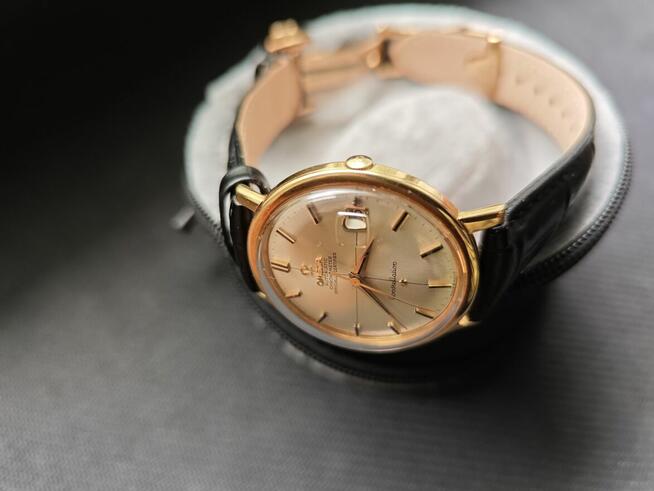 Zegarek Omega Constellation złota 18k , pr.750