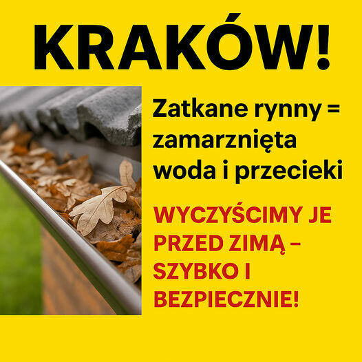 CZYSZCZENIE RYNIEN PRZED ZIMĄ! ️