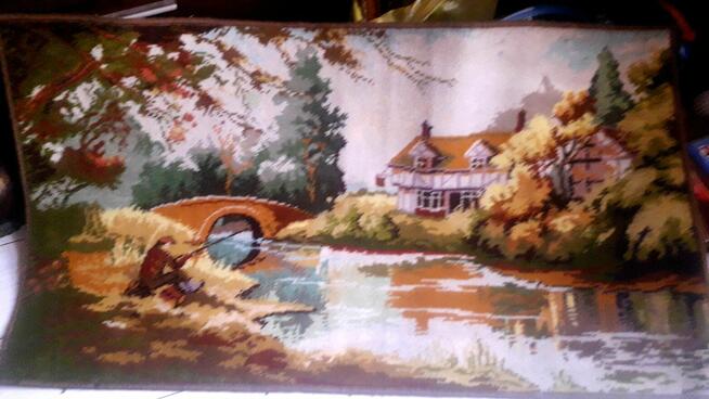 GOBELIN NA SCIANE PRL