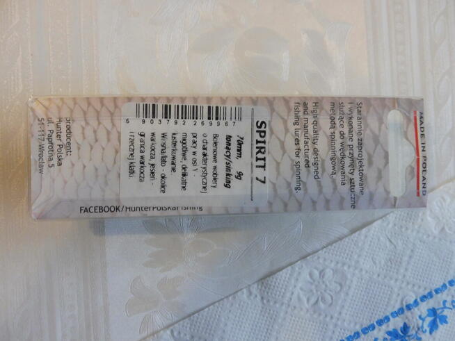 Wobler boleniowy Hunter Spirit 7cm 9g