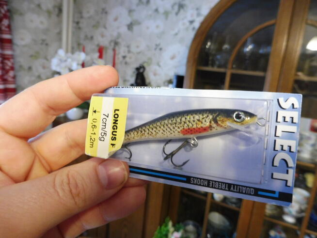 Wobler Jaxon Holo Select Longus 7cm 5g, kolor FKZ