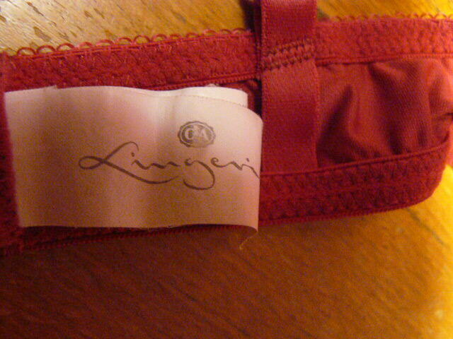 Biustonosz 75B,bordowy