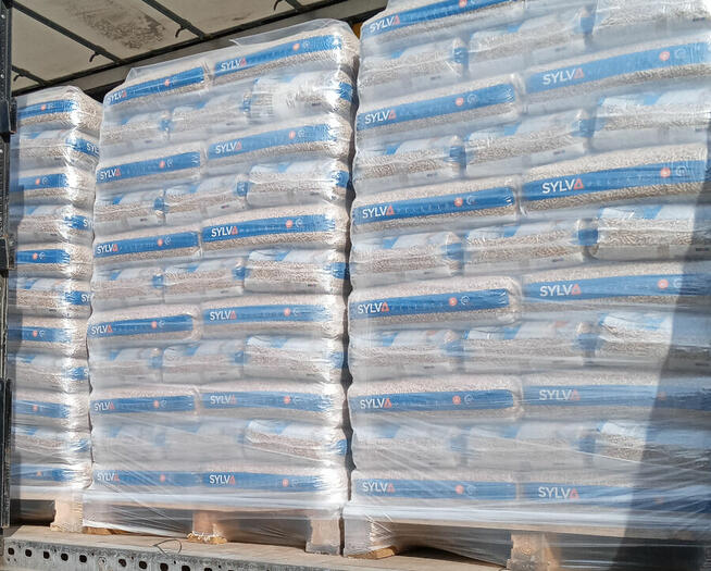 Pellet Sylva Blue 6mm paleta 66 worków po 15kg wysyłka!!!