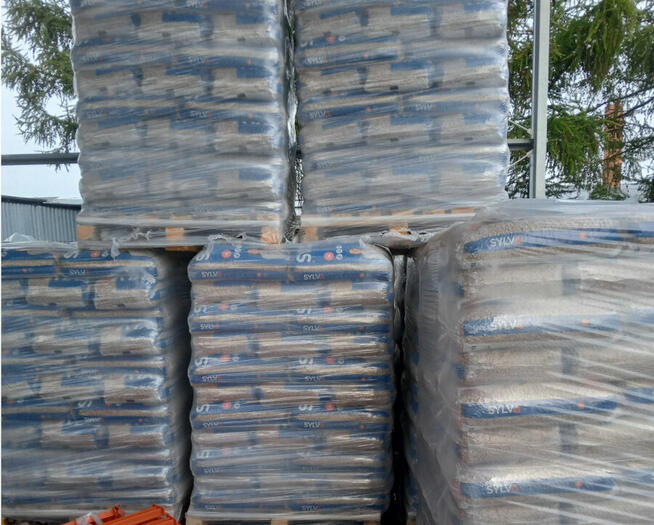 Pellet Sylva Blue 6mm paleta 66 worków po 15kg wysyłka!!!