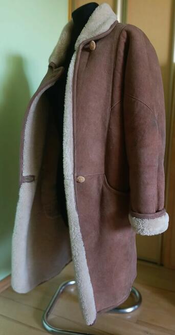 Cieplutki naturalny kożuszek rozmiar 38