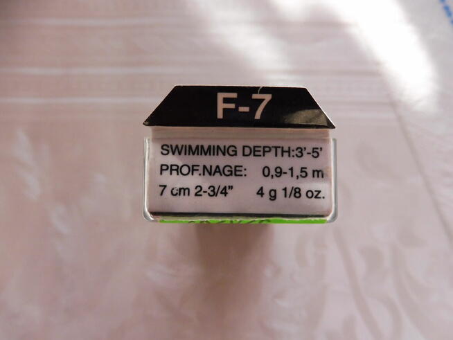 Wobler Rapala Original 7cm F07 S Silver