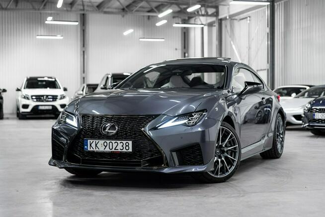 Lexus RC-F V8 5.0L 477KM. Salon PL. 10 tys km. Gwarancja do 02.2026.