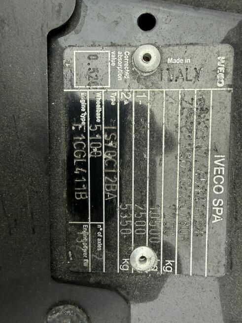 iveco daily 72c18 Himatic, rama do zabudowy 5100mm