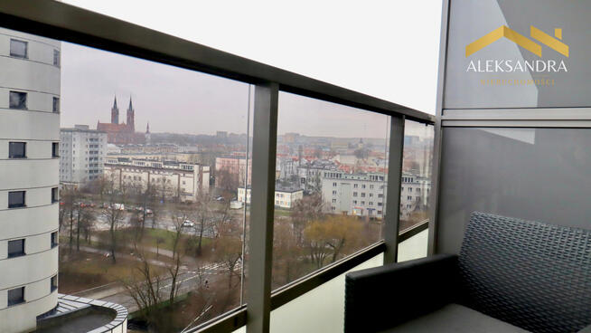 9 piętro | Balkon 12m² | Widok na miasto | Centrum