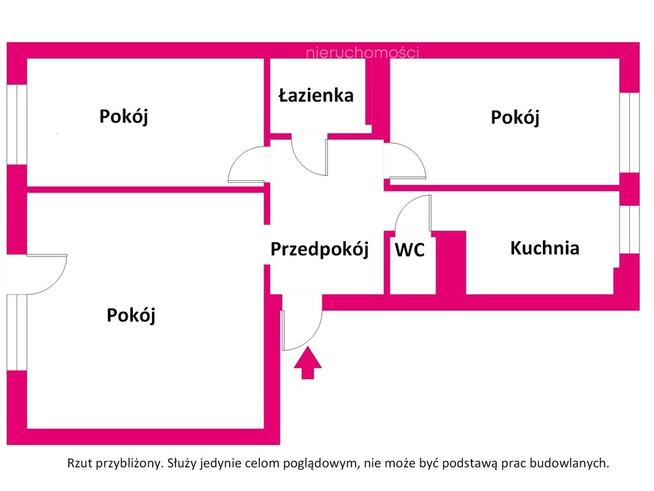 3 pokojowe mieszkanie na grunwaldzie plus garaż