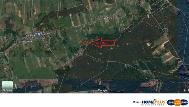 Duża, cicha działka w otulinie lasu - BEZ PROWIZJI